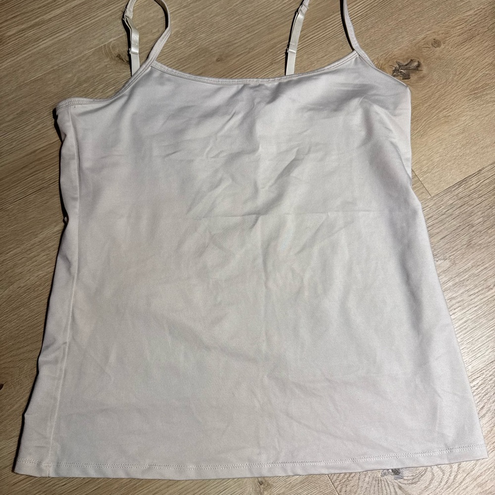 Women's Light Gray Spaghetti Strap Camisole